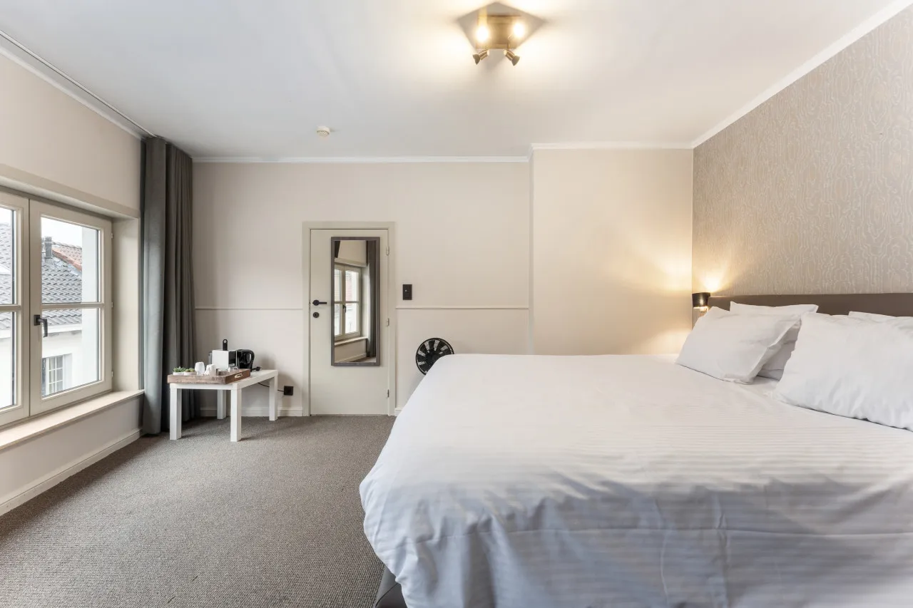 Contemporary Double Room in Bruges’ Heart